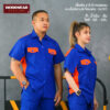 สี น้ำเงิน-ส้ม