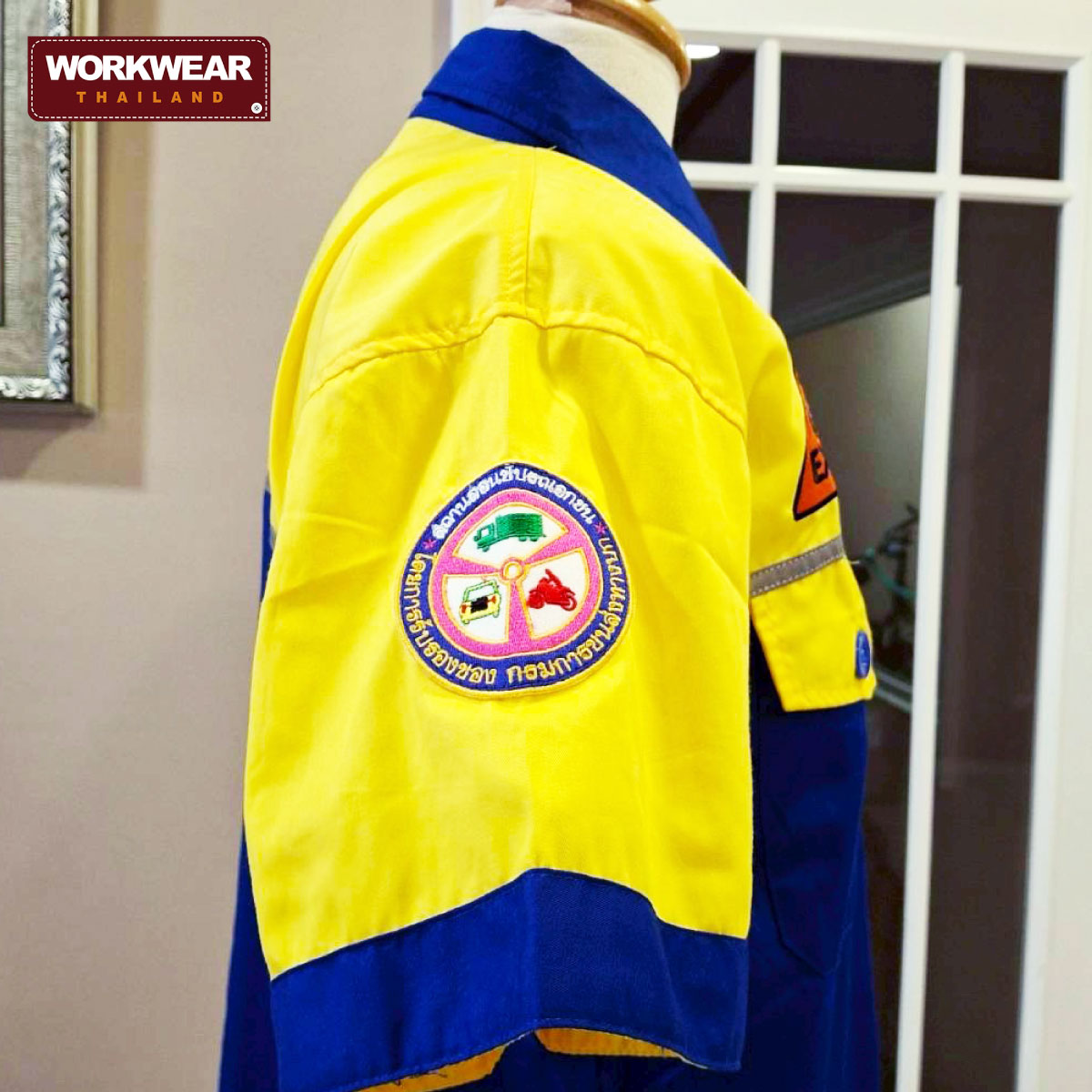 เสื้อช็อปพร้อมปัก